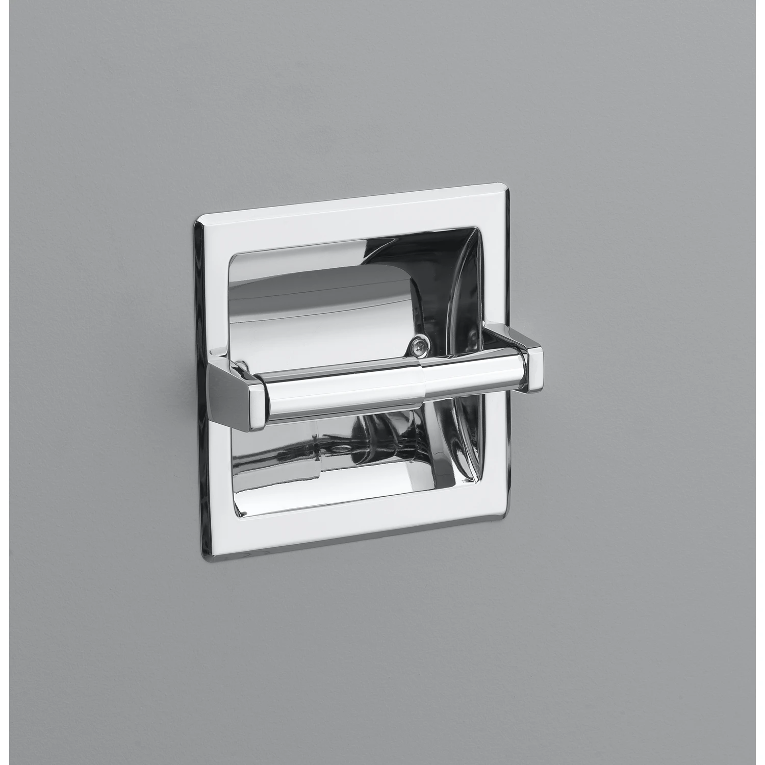 Chrome Recessed Toilet Paper Holder - Model 297-23ob - Die Cast Zinc
