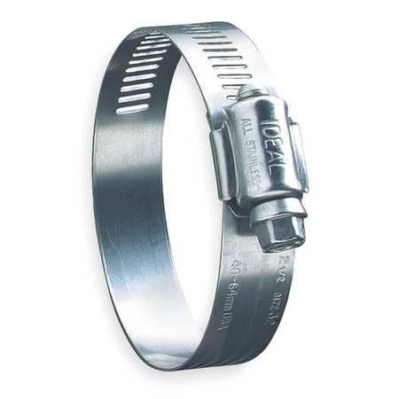 6820 Stainless Steel Hose Clamp, 3/4 To 1-3/4 Inch, Sae 20, Pack Of 10