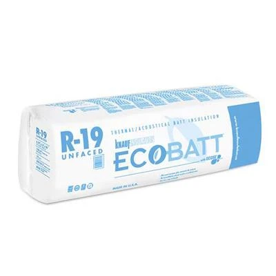 99.55 Square Feet R-19 Unfaced Batts Insulation 15-1/4 Inch Wide