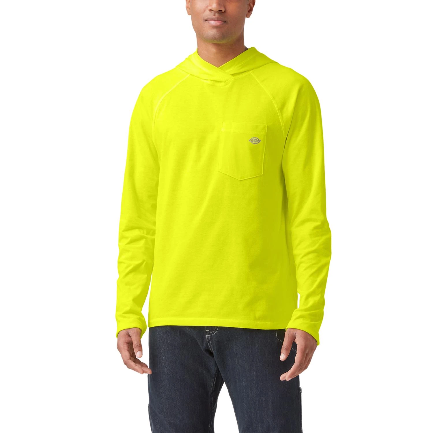Temp-iq Long Sleeve Pullover Tee Shirt Yellow Medium Sl607bwdm