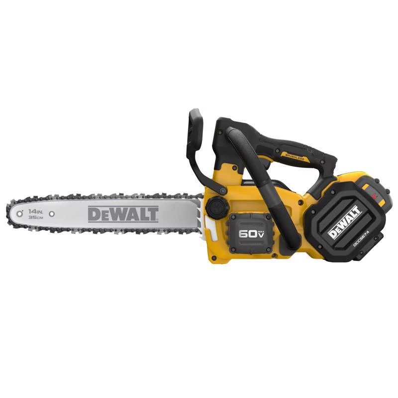 60v Max Dccs674x2 14 In. Battery Chainsaw Kit With Charger