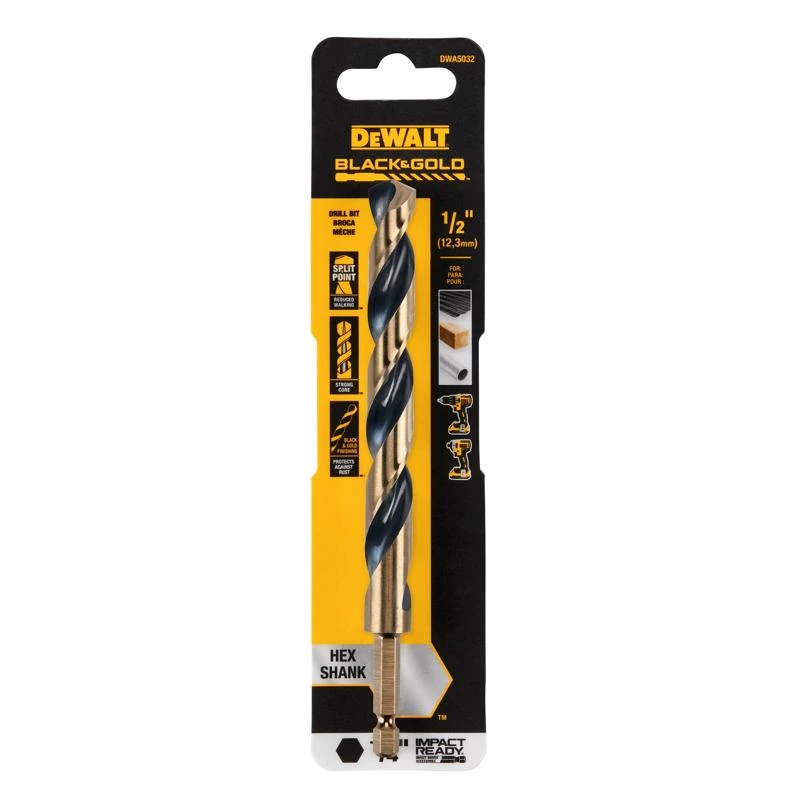 IMPACT DRILL BIT 1/2"HEX