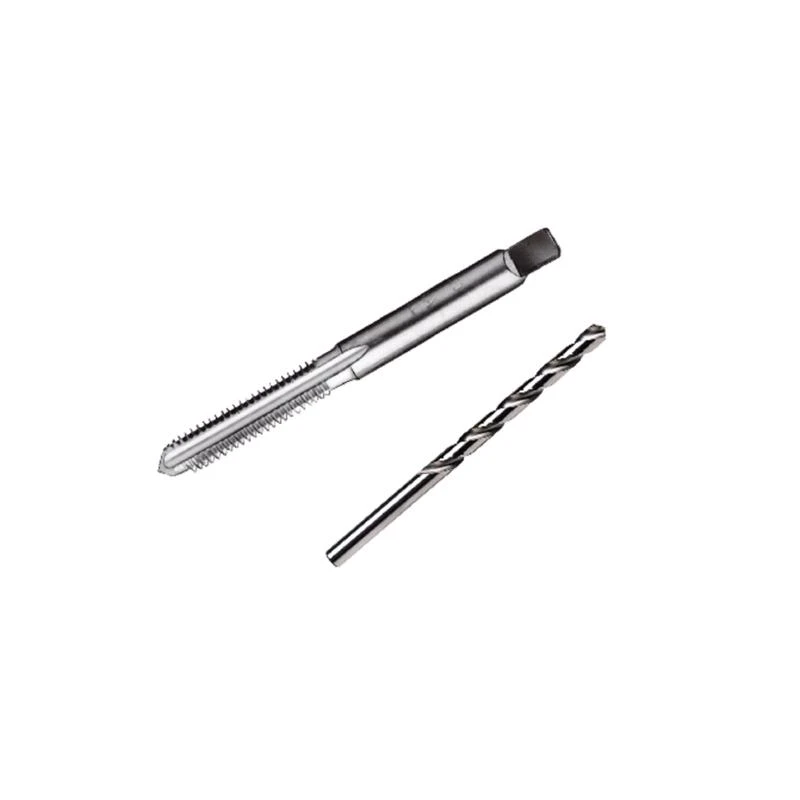Hanson Metric Drill And Tap Bit Set 2 Pieces 6 Mm - 1.0