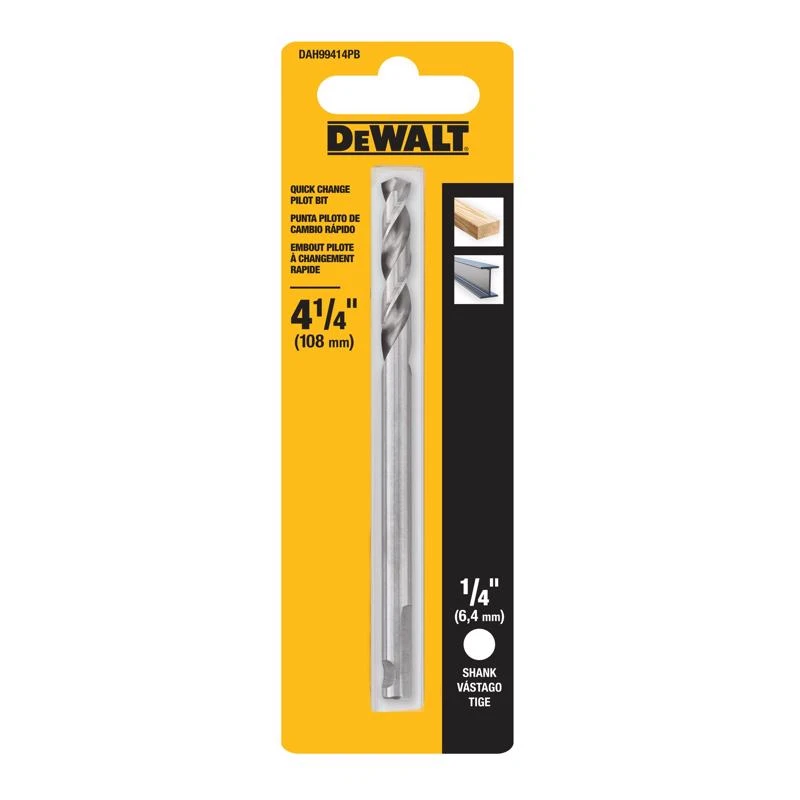 3/8 Inch Hole Saw Pilot Bit, Model Dah99414pb, 1 Piece