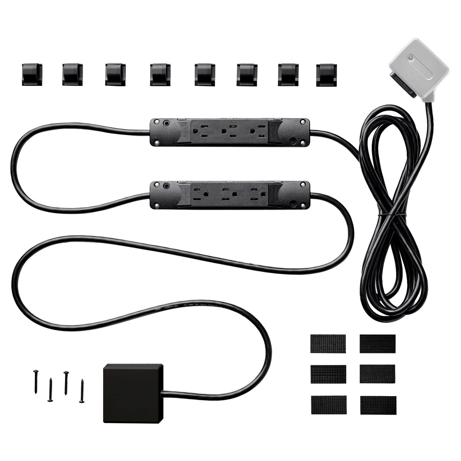 10 Ft. Surge Protector With 7 Outlets And Usb Ports, 1000 Joules