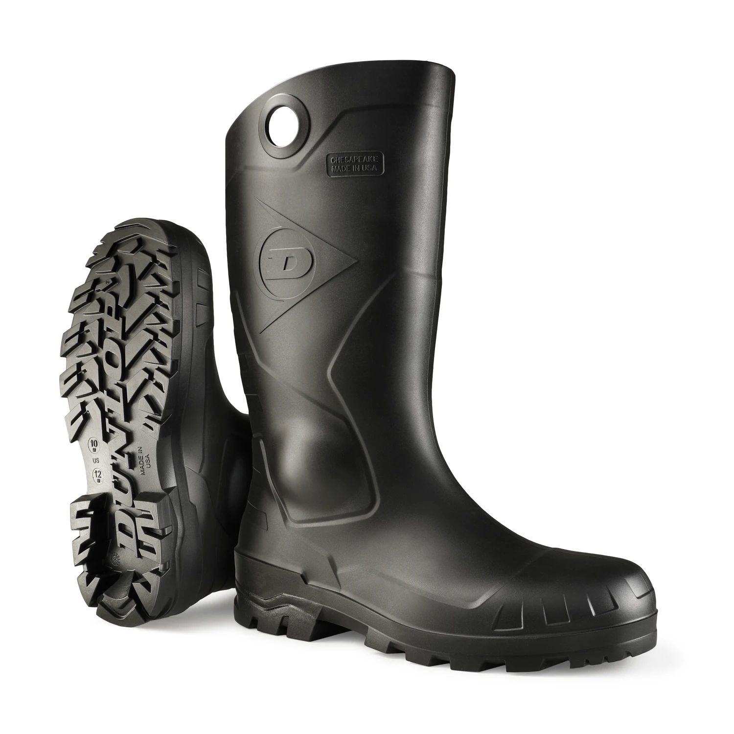 BOOT WTRPRF 14" BLK SZ9