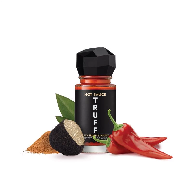 Black Truffle Hot Sauce 1.5 Oz - Gourmet Flavor For Culinary Delights