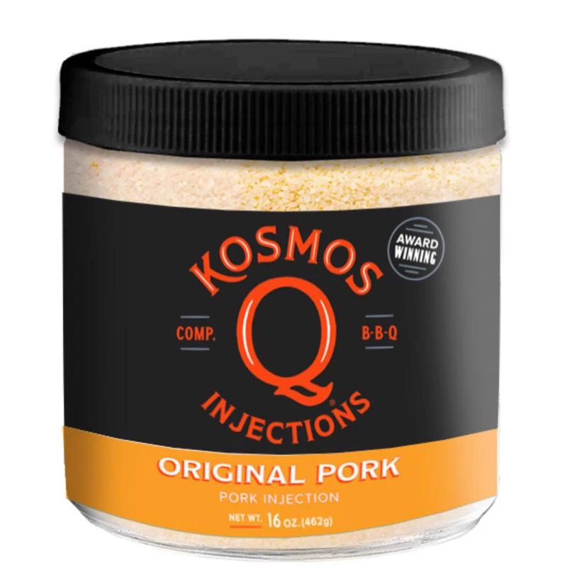 Kosmos Q 16 oz Pork Injection – Juicy, Competition-Grade Flavor for Ribs & Loins