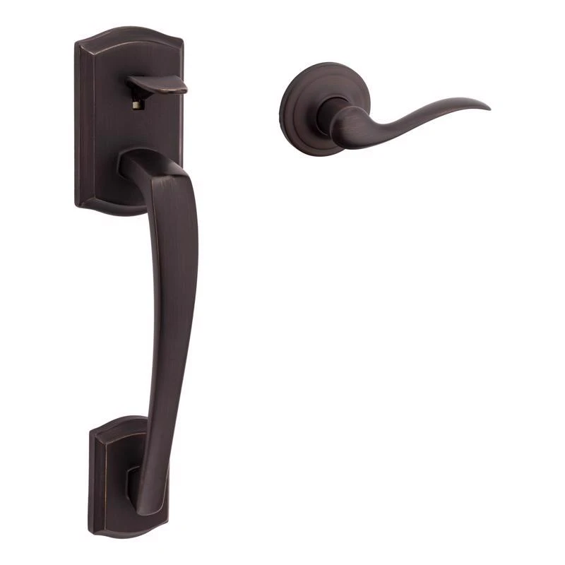 Prescott Venetian Bronze Entry Handleset 1-3/4 In. With Adjustable Backset