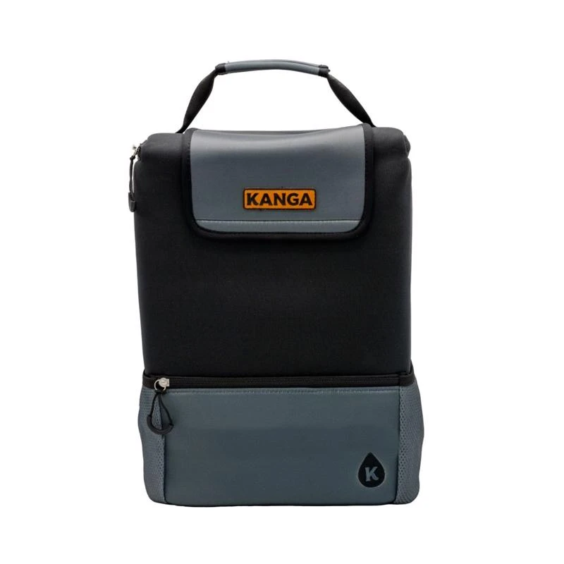 Midnight Black/gray 24 Can Backpack Cooler - Soft Sided Design