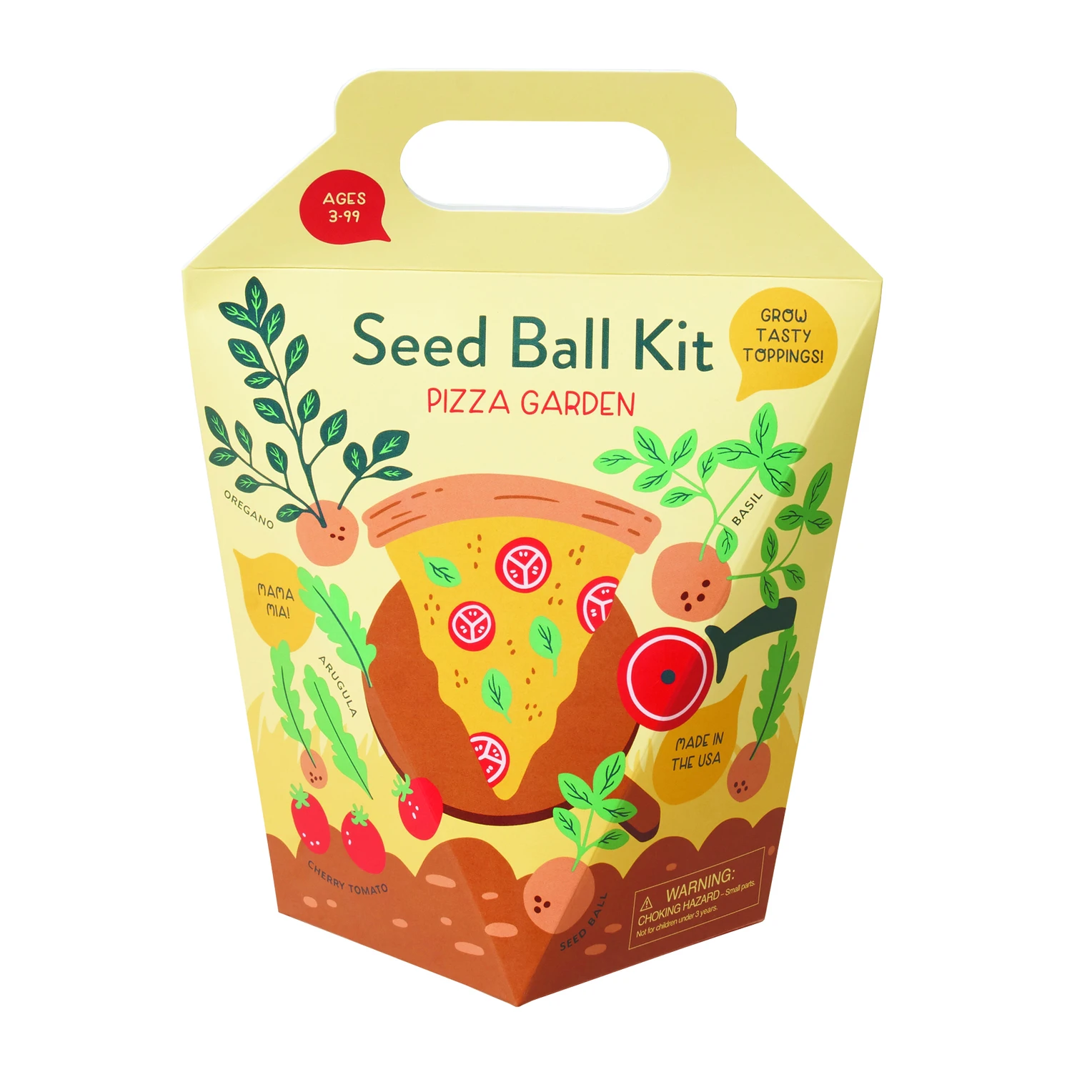 Modern Sprout Pizza Garden Assorted Herbs Seed Starter Kit 1 pk