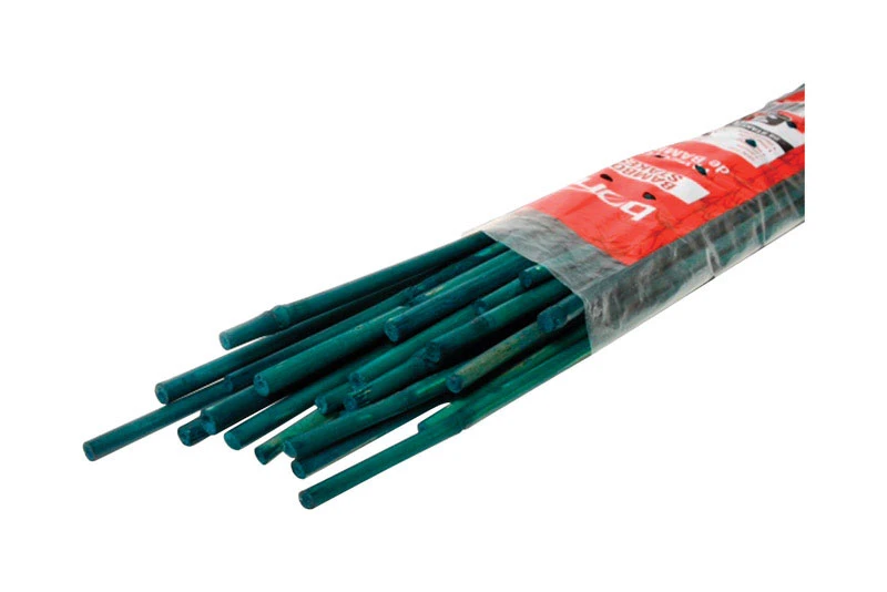 2 Ft. H Green Bamboo Garden Stakes - 25 Pack For Plant Support