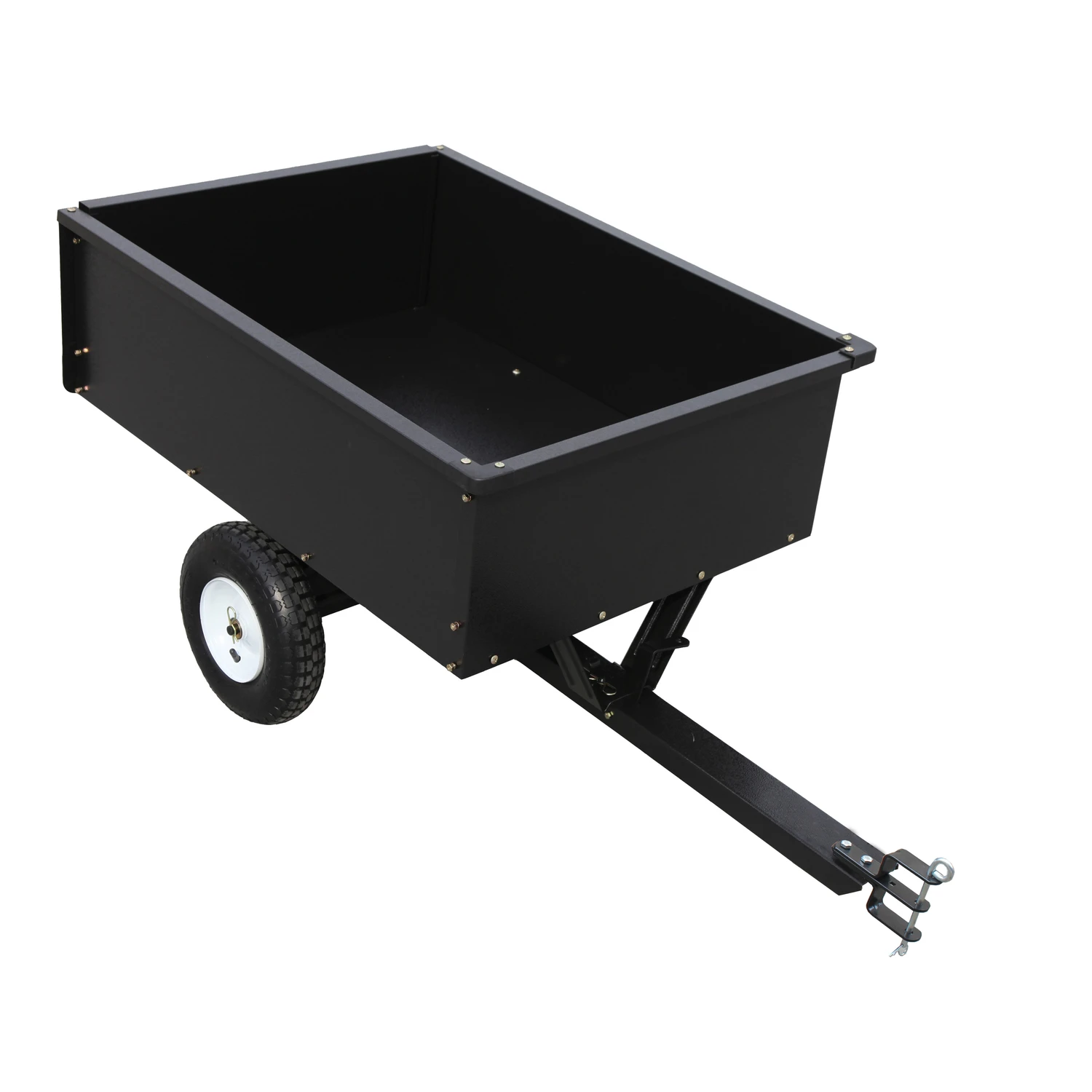 Steel Dump Cart 500 Lb Capacity With Removable Tailgate