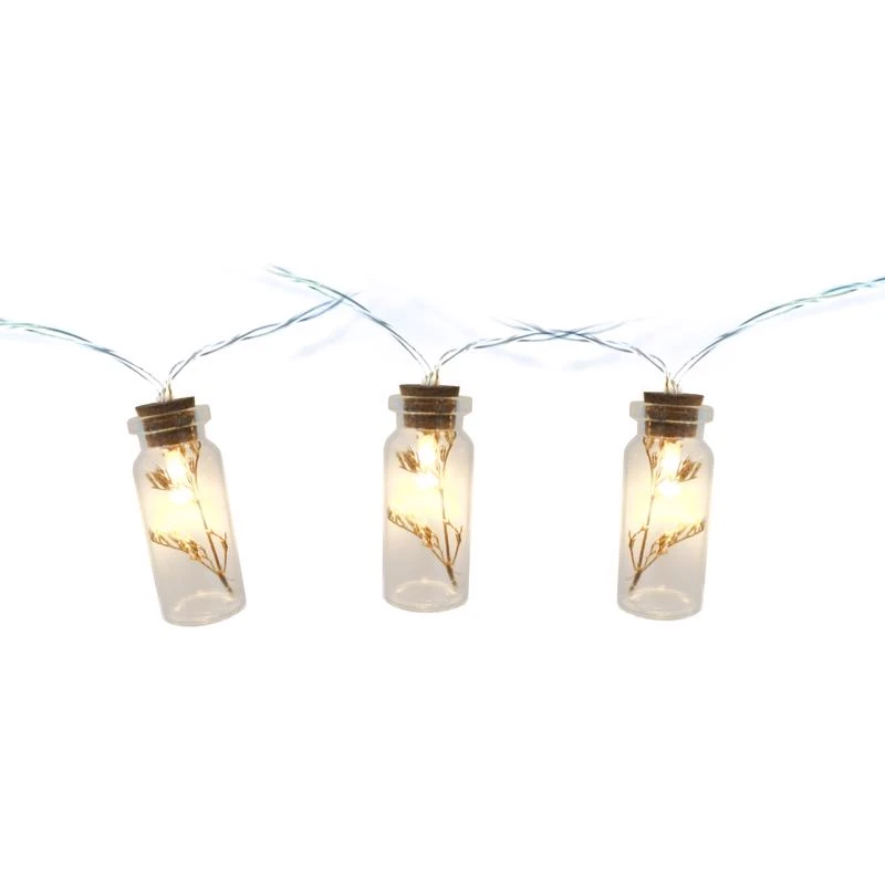 Led Warm White 10 Count String Christmas Lights - 3 Feet Long