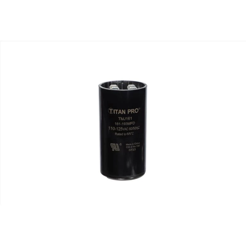 161-193 Mfd 125 Volt Round Start Capacitor Model Tmj161