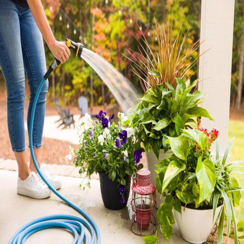 Hiflo 25 Ft. Lightweight Medium Duty Commercial Grade Garden Hose