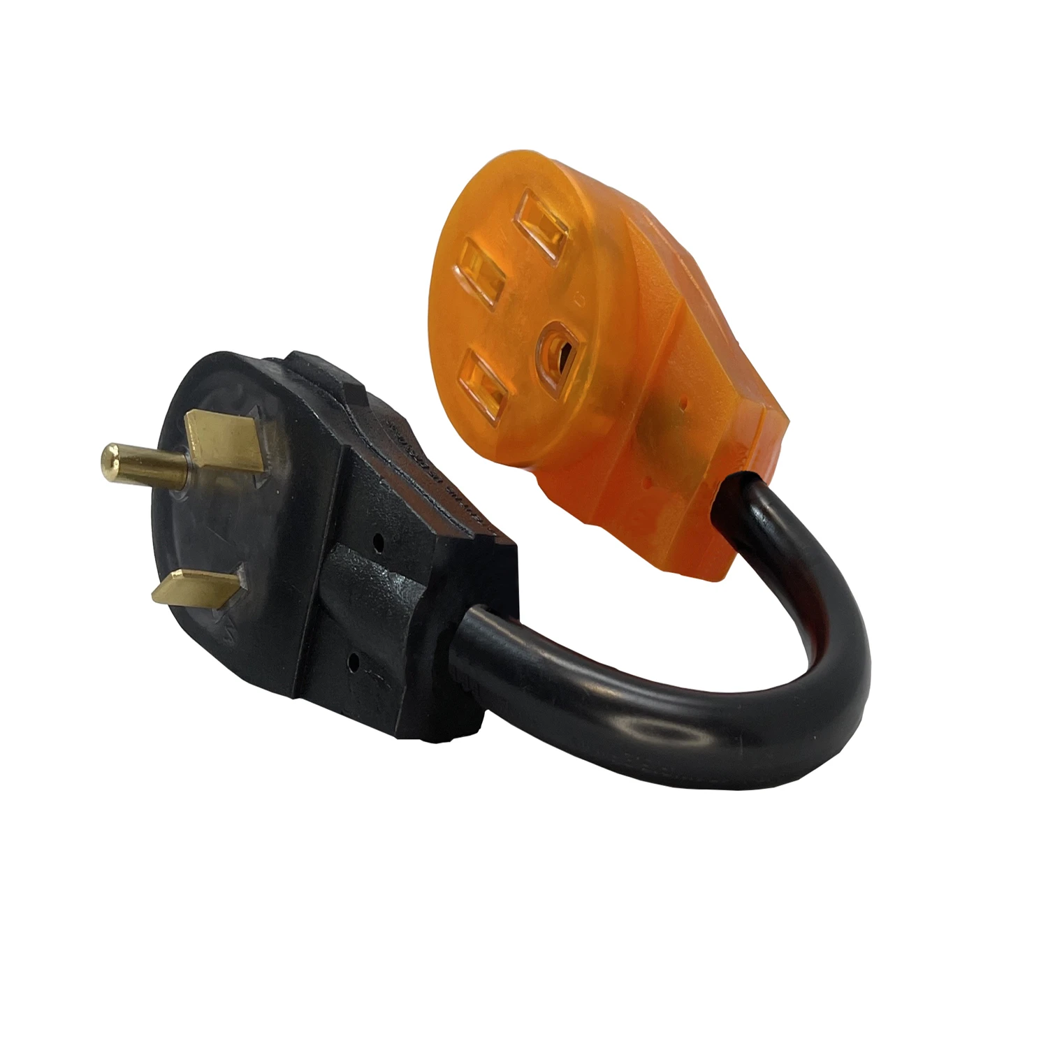 Color Connect 10/3 Sjtw 125v 12" Generator Power Cord Adapter