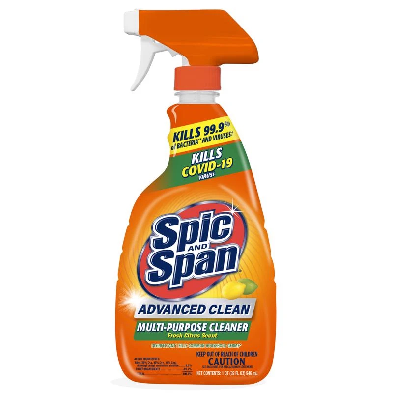 Fresh Citrus Scent Multi-purpose Cleaner Liquid Spray 32 Oz Bottle
