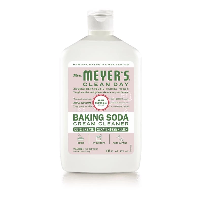 Clean Day Apple Blossom Scent Baking Soda Cleaner Cream 16 Oz