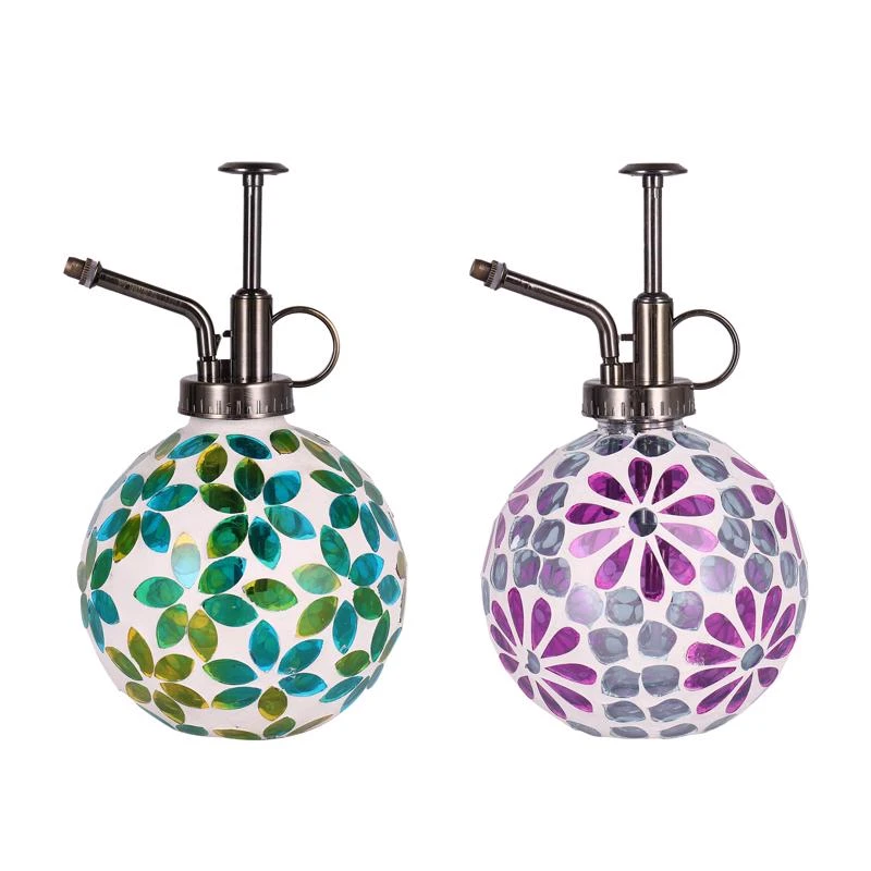 6.5 In. H Mosaic Plant Mister Self-watering Globe - Assorted Colors