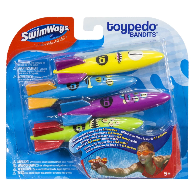 POOL TOY TOYPEDO 4PK