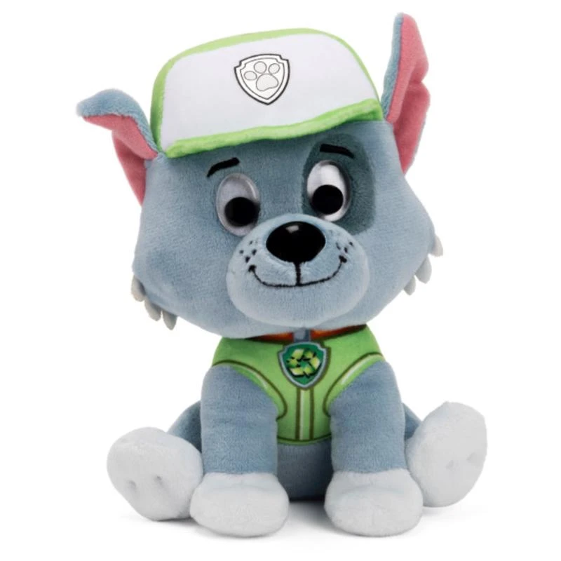 Gund Paw Patrol Plush Toy Rocky - Multicolored Polyester - 7" Height