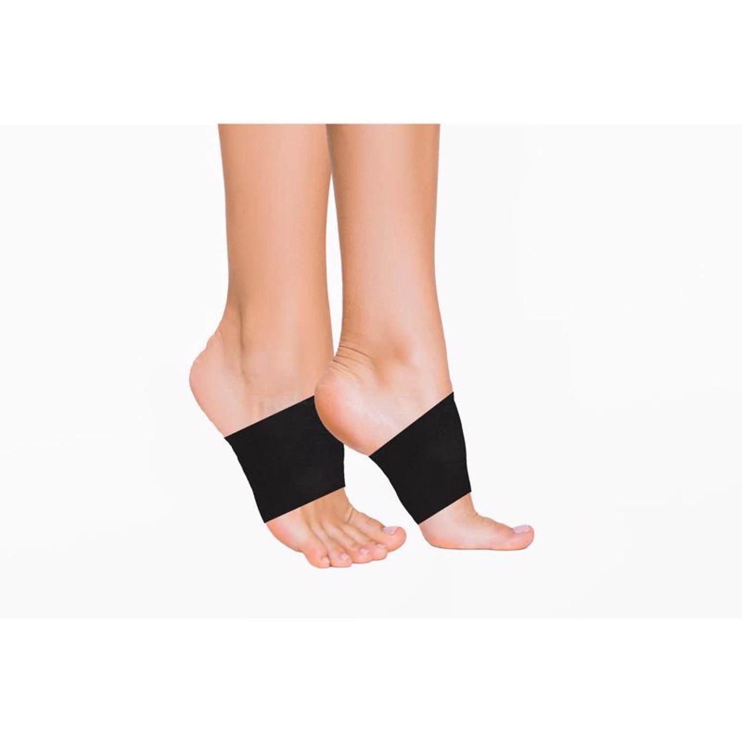 Health+ Black Basic Foot Compression Sleeve - Arch Relief - Model Cfacb1sz