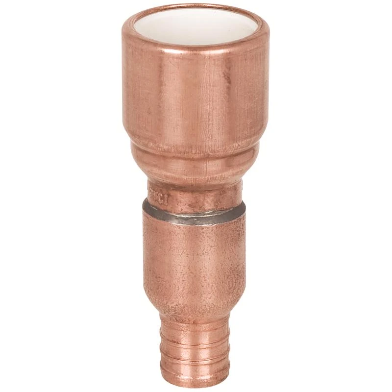 Powerpex 1 In. Pvc To 1 In. D Pex Copper Straight Adapter
