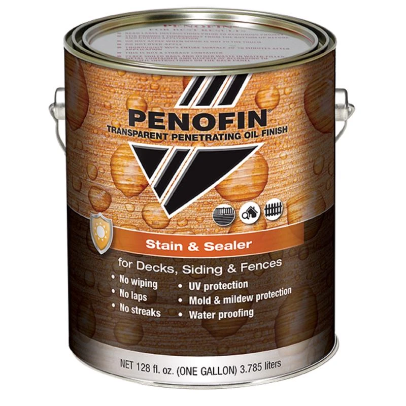 Transparent Matte Natural Oil-based Alkyd-oil Stain And Sealer 1 Gallon