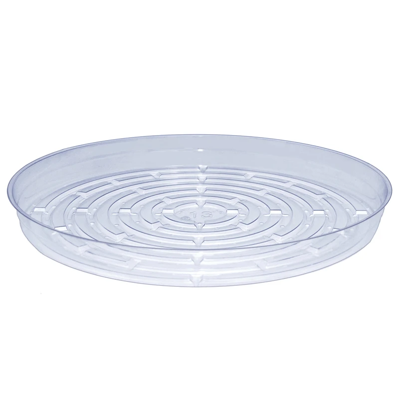 Everspring 3.25 In. H X 13 In. D Clear Vinyl Plant Saucer