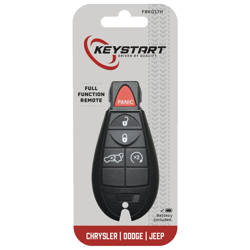 Renewal Kit Advanced Remote Automotive Replacement Key Fbk017h For Mopar Vehicles