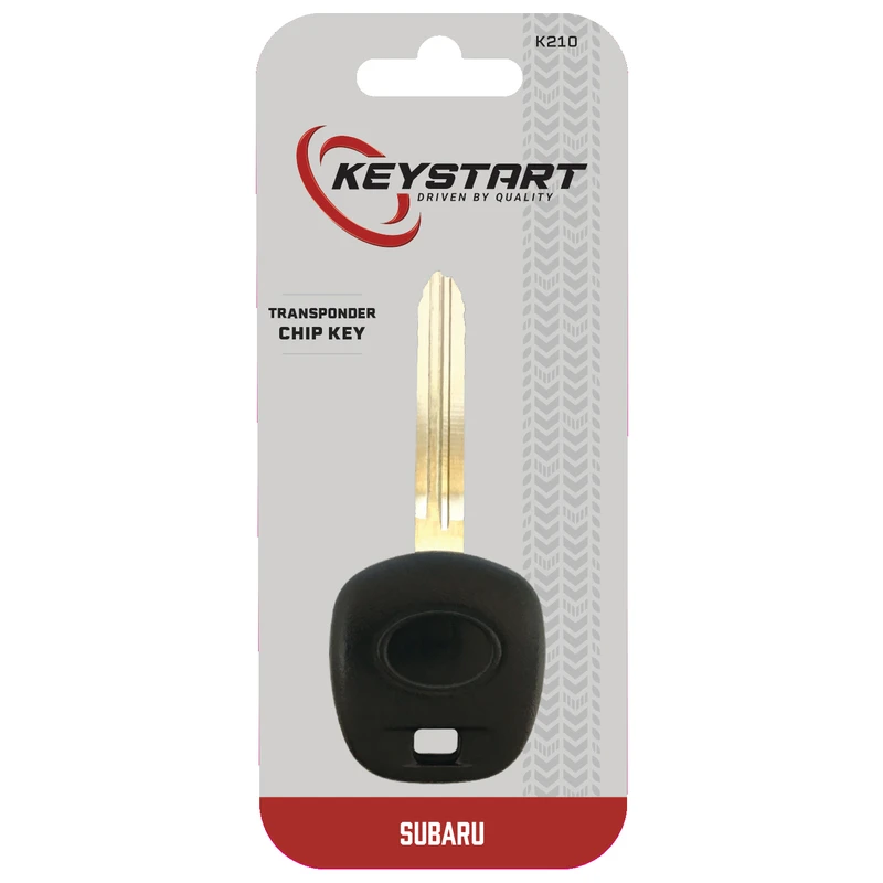 K210 Transponder Replacement Key For Subaru - Single Plastic Head Automotive Key