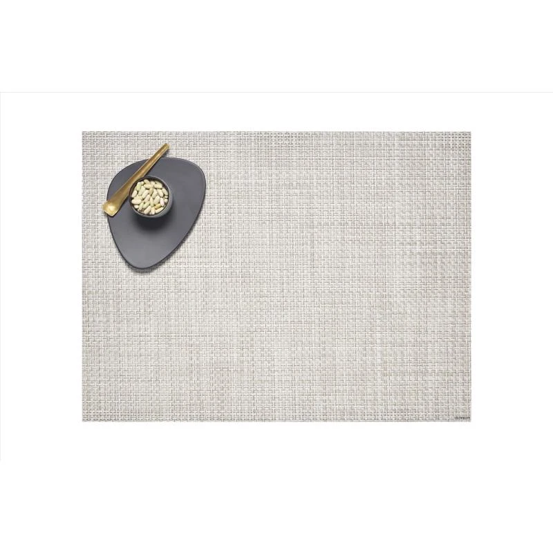 Natural Vinyl Placemats 19 In. L X 14 In. W - Rectangular Kitchen Textiles