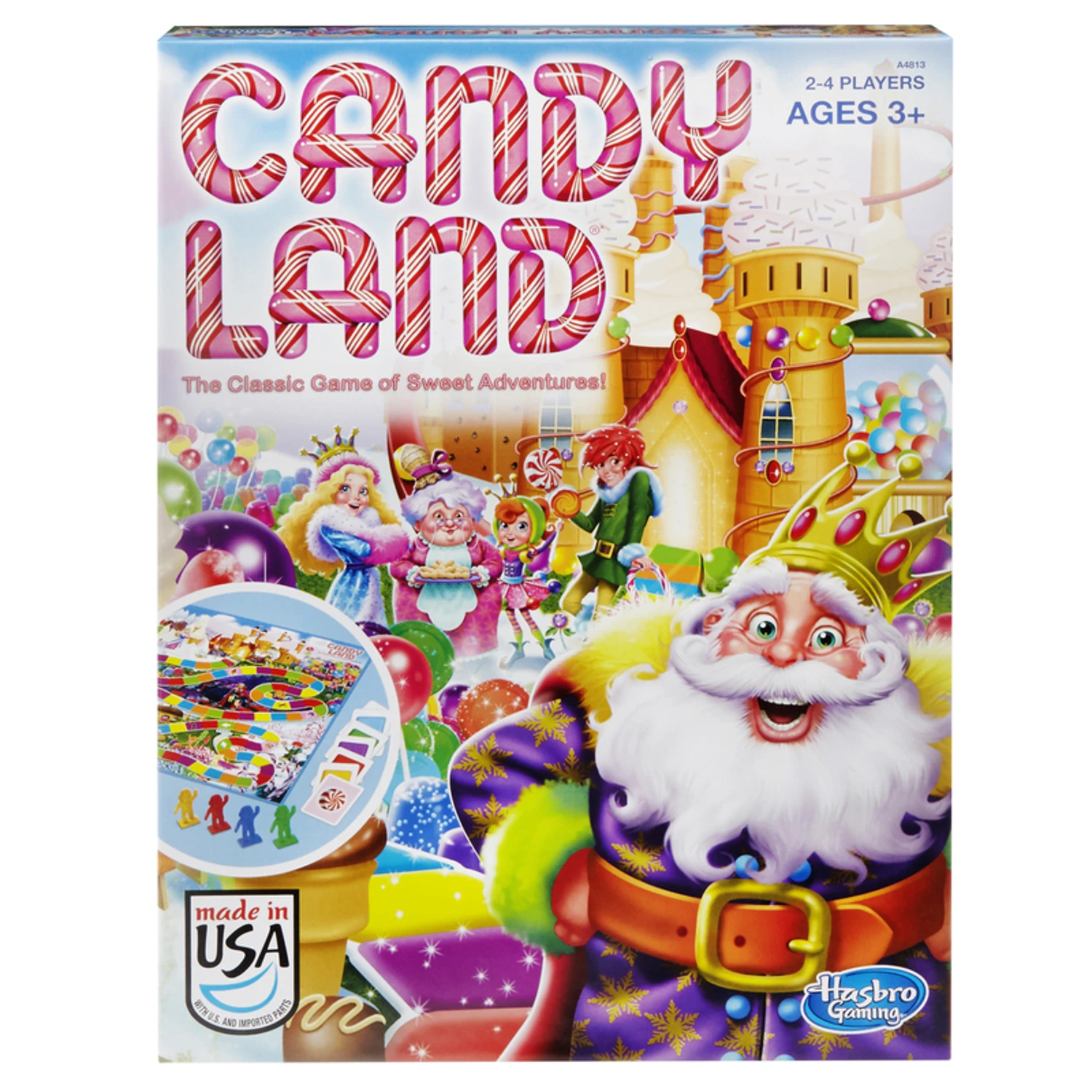 Candy Land Board Game For Ages 3 And Up - Classic Family Fun