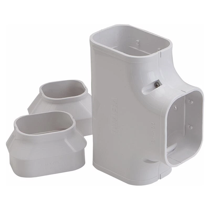 Line Set Covers 7.88 In. W X 3 In. H White Tee