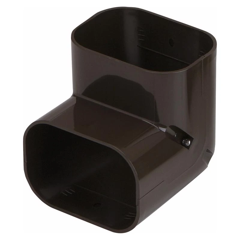 Line Set Covers 4.63 In. W X 4.63 In. H Brown For Air Conditioning