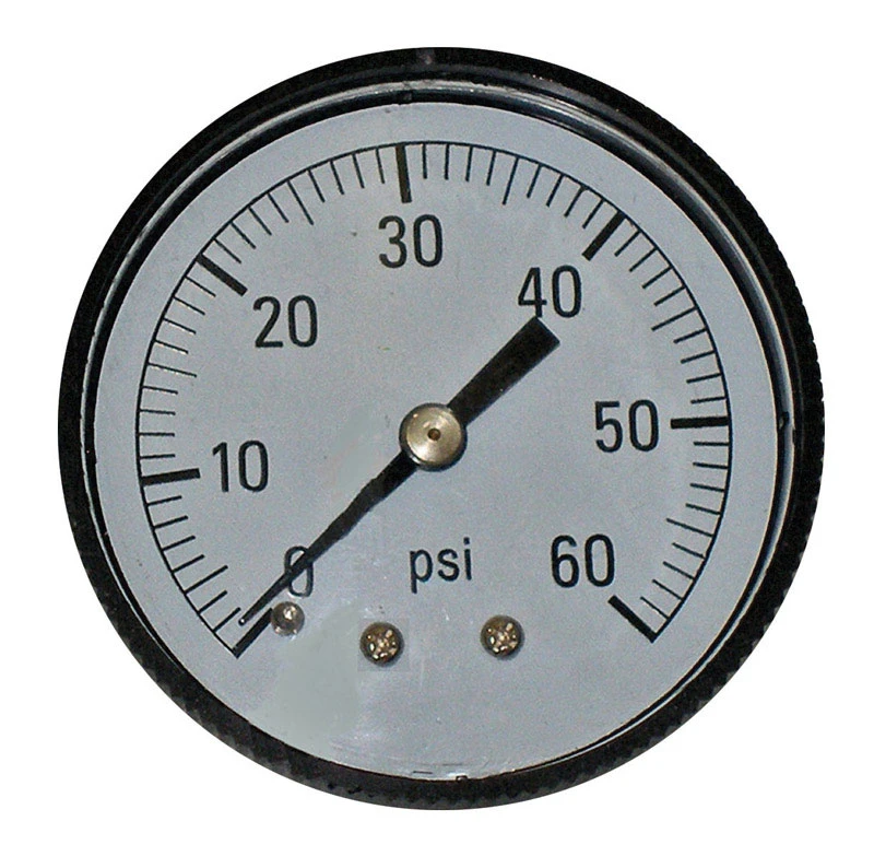 0-60 Psi Pool Pressure Gauge Model 80-847 For Pool Maintenance