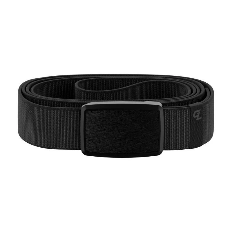 41-50 In. Polyester Low Profile Belt 1.14 In. Wide Black