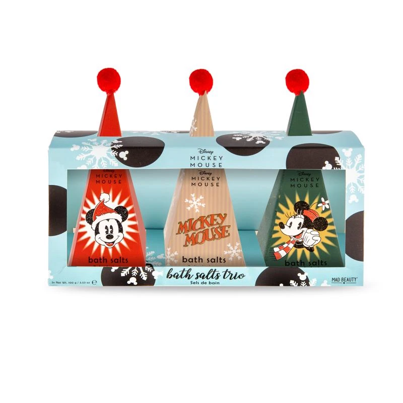 Disney Mickey Mouse Bath Salts - Frosted Berries, Toasted Marshmallow, Christmas Icing