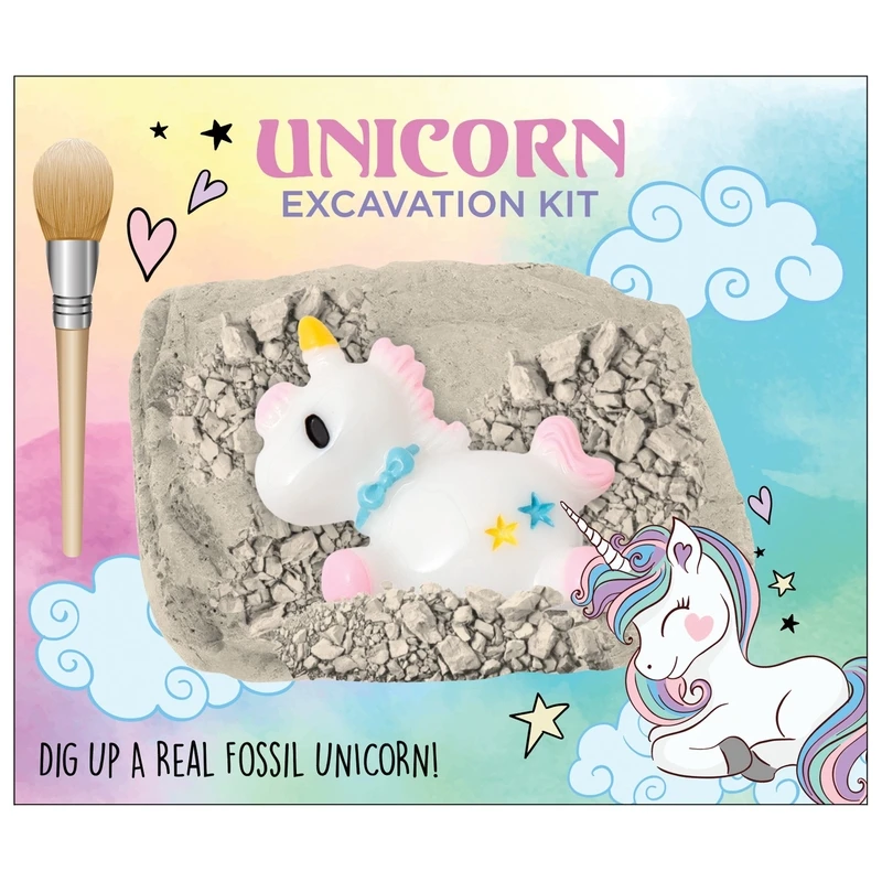 Unicorn Excavation Kit Multicolored For Ages 8 And Up