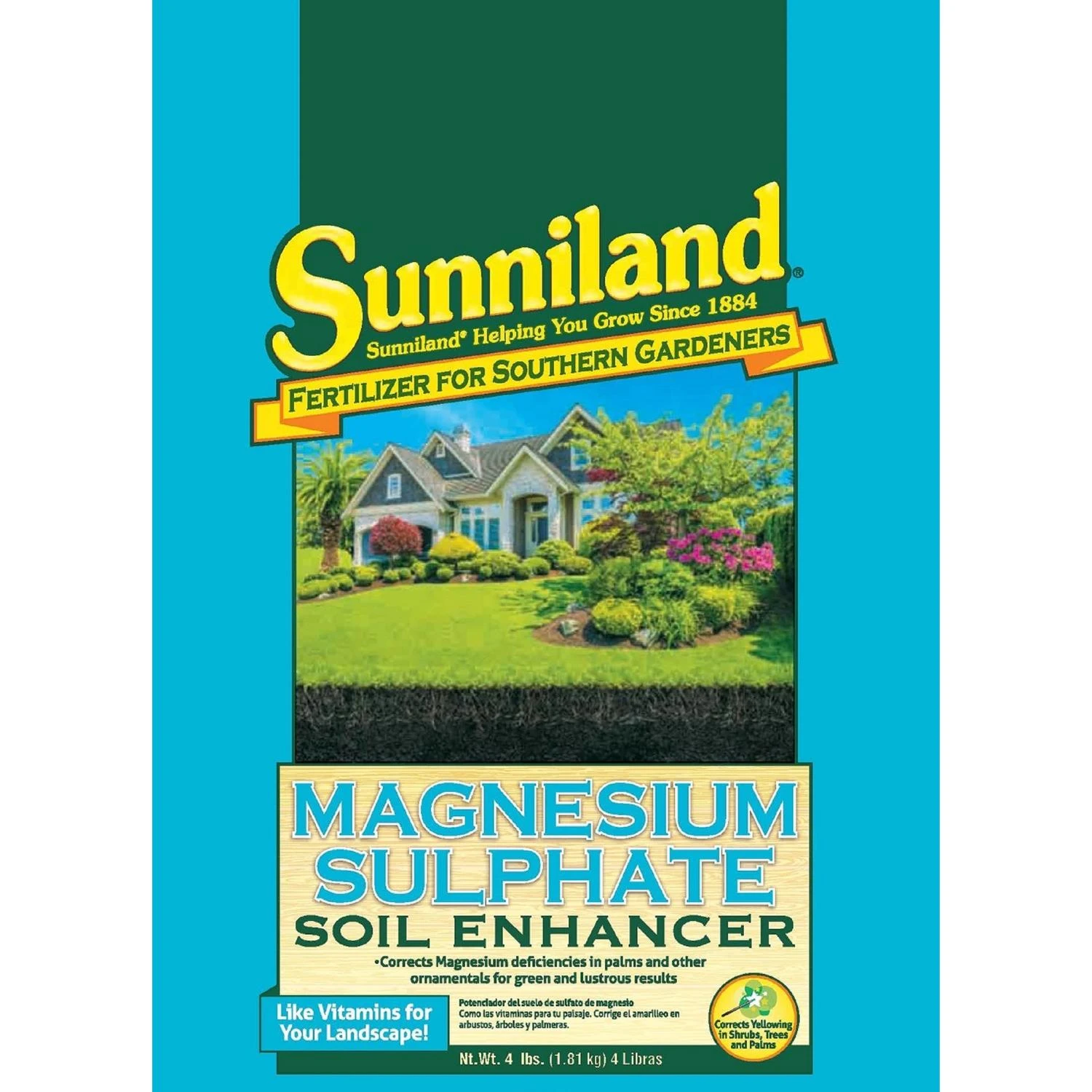 Magnesium Sulphate Soil Enhancer 4 Lb For Optimal Plant Growth