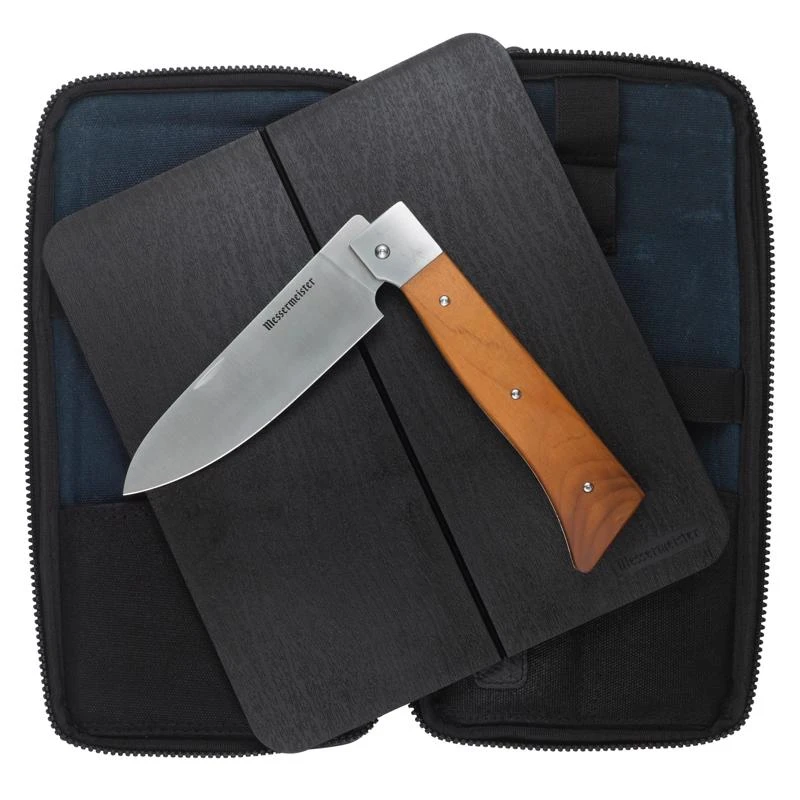 Adventure Chef 6 Inch Stainless Steel Folding Block Knife Set 3 Pieces