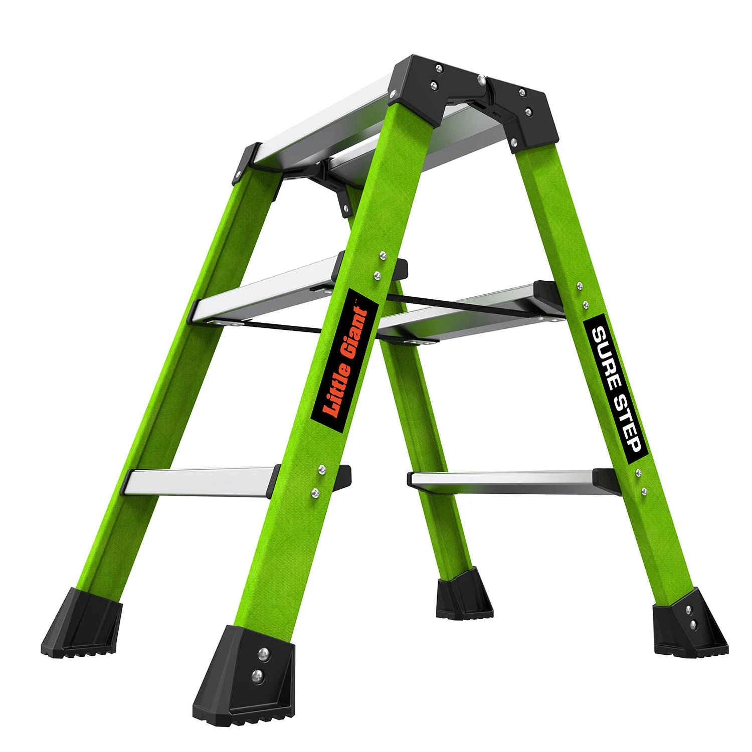 Sure Step 3-step Resin Step Stool 25.98 In. H, 375 Lb Capacity