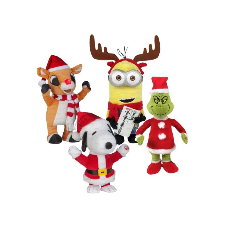 Assorted Waddler Animated Decor 10 In. - Christmas Tabletop Decoration