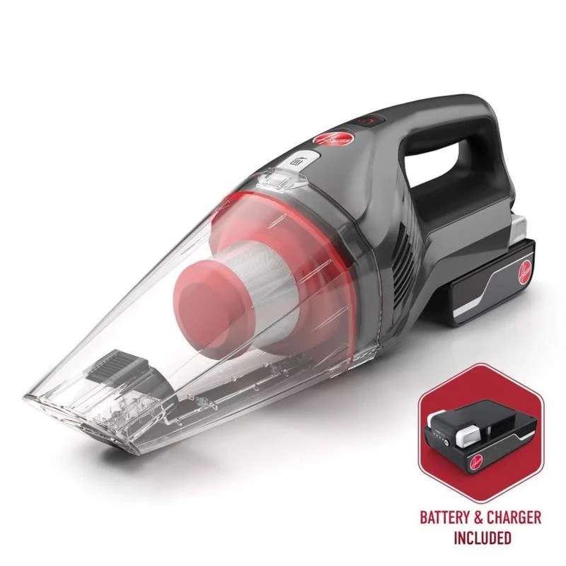 Onepwr Bagless Cordless Hand Vacuum, Model Bh57400v, Red/black