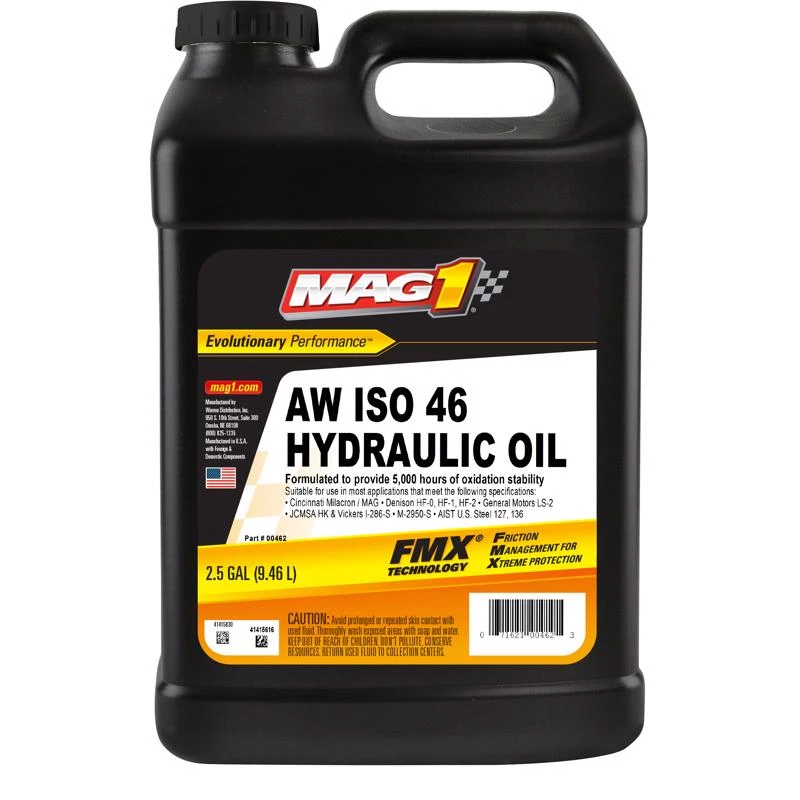 Fmx Hydraulic Oil Iso 46 2.5 Gallon Bottle