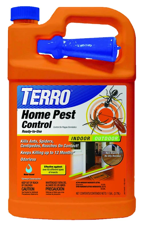 Liquid Home Pest Control 1 Gallon - Effective Against Ants, Roaches, And Spiders