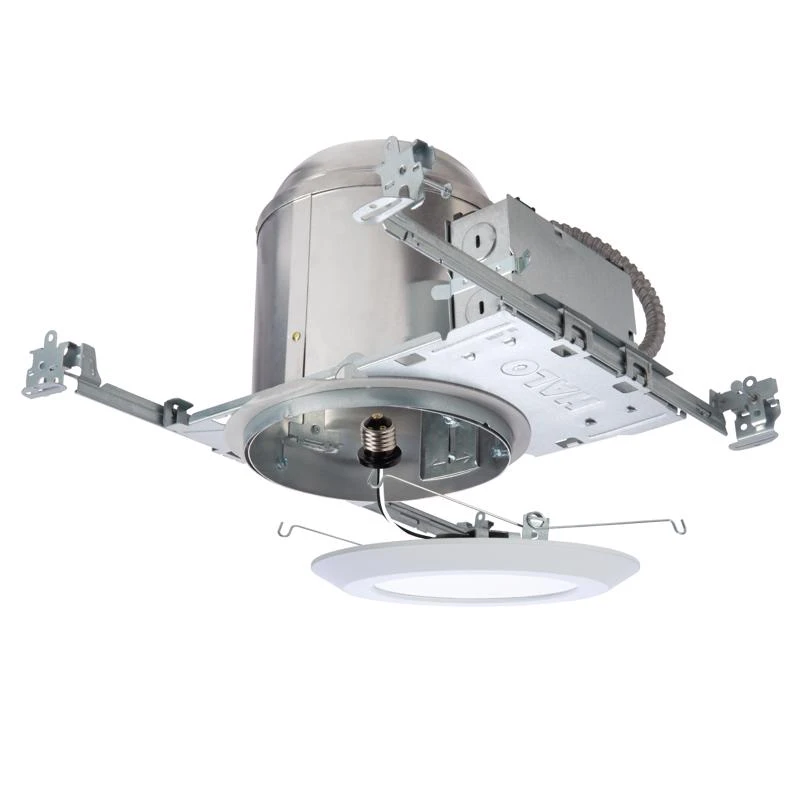 Silver Recessed Lighting Housing, Model Sldacckit, Energy Star Certified, 4.9 In Height