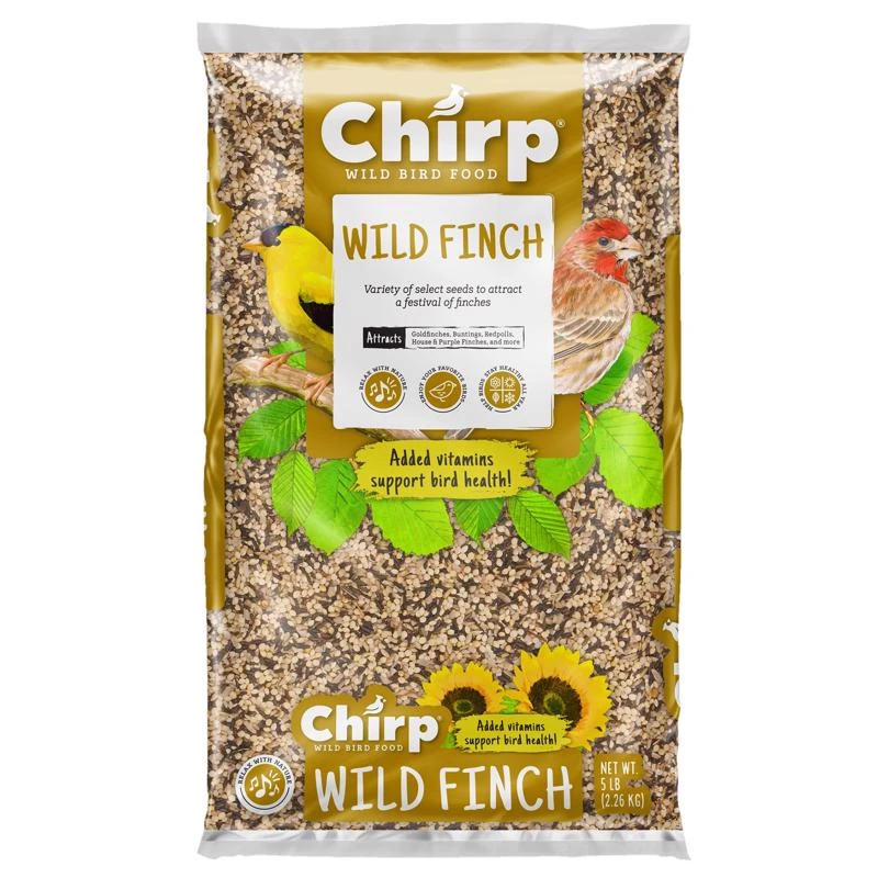 Wild Finch Millet Wild Bird Food 5 Lb - Premium Blend For Wild Birds