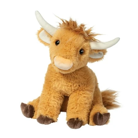 Scottie Highland Cow Softie Plush Stuffed Animal - Adorable And Cuddly Toy